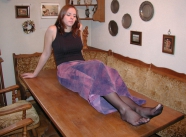 Robe et collants - Exhib collants